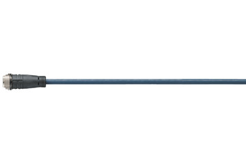 cable chainflex® para sensor/actuador de conexión 360°, apantallado, con conector M12 x 1 recto, CF.INI CF10