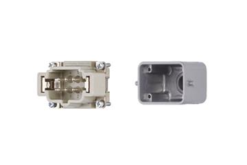 Conector Harting con Insert macho + Carcasa Han 6B