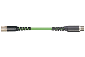 readycable® cable de realimentación compatible con Allen Bradley 2090-CFBM7E7-CDAFxx, cable de acoplamiento PUR 7,5 x d