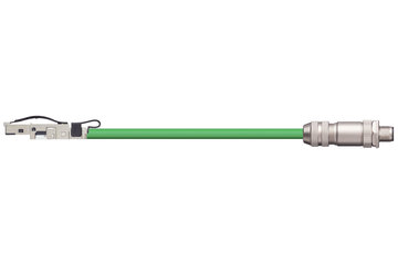 readycable® cable de bus compatible con iX67CA0E41.xxxx, cable base PUR 12,5 x d