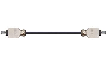 readycable® cable de bus compatible con AIDA Profinet RJ-45, cable alargador para los ejes 1-6, macho/macho