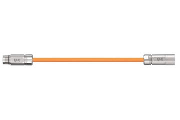 Cable de motor readycable® compatible con el estándar de Beckhoff ZK4501-8023-xxxx, cable de motor PVC 10 x d