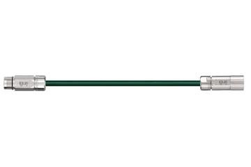 Cable de motor readycable® compatible con el estándar de Beckhoff ZK4501-8023-xxxx, cable de motor PVC 7.5 x d
