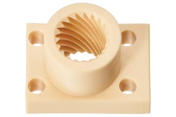 drylin® tuerca con valona para mesa lineal SHT-2018 con rosca a derechas