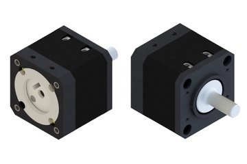 drygear® reductor armónico | Tamaño de instalación 17 | Eje de salida