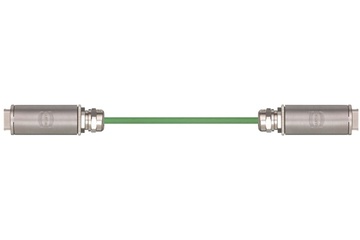 readycable® cable de bus compatible con AIDA Profinet RJ-45, cable alargador para el 7º eje, hembra/hembra