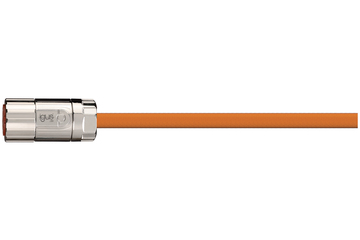 Cable de motor readycable® conforme con el estándar de Danaher Motion 102808 (25 m), cable base, PVC 7,5 x d
