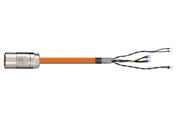 readycable® cable de codificador compatible con Elau E-MO-113 SH motor 2,5, cable base PVC 15 x d