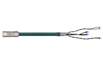 readycable® servocable compatible con Elau E-MO-111 SH motor 1.5, cable base PVC 7,5 x d