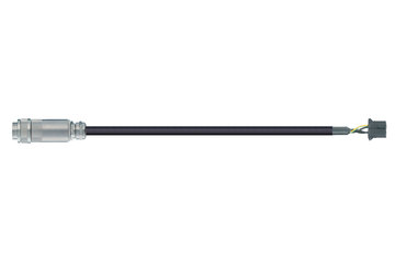 readycable® cable de alimentación compatible con Fanuc LX660-8077-T270, cable base TPE 7,5 x d