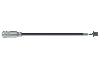 readycable® cable de alimentación compatible con Fanuc LX660-8077-T272, cable base TPE 7,5 x d