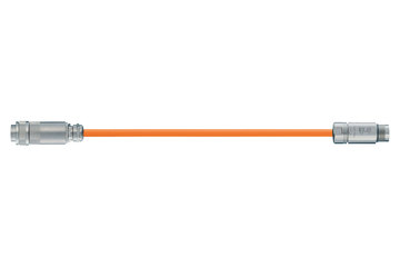 readycable® cable de alimentación compatible con Fanuc LX660-8077-T292, cable base iguPUR 15 x d