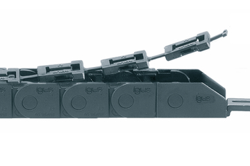 zipper serie 07 cadena portacables con apertura tipo cremallera por el radio exterior