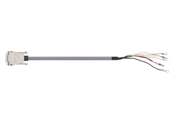 readycable® cable de codificador compatible con Festo KES-MC-1-SUB-9xxx, cable base PVC 10 x d