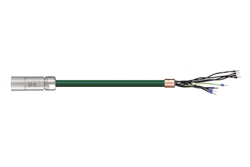 readycable® servocable compatible con Festo NEBM-M23G8-E-xxx-N-LE7, cable base PVC 7,5 x d