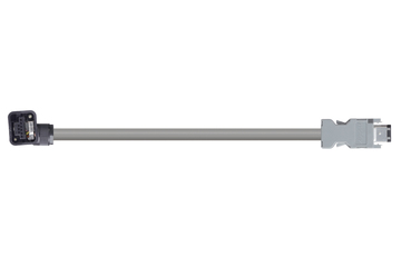 readycable® cable de codificador compatible con Mitsubishi Electric MR-J3ENCBL-xxx-A1-H, cable base PUR 7,5 x d