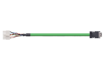 readycable® cable de codificador compatible con Omron JZSP-CHP800-xx-E, cable base PVC 10 x d