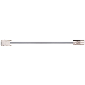 readycable® cable de codificador conforme al resolver estándar de Stöber iSDS4000, cable base PUR 7,5 x d