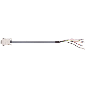 readycable® cable de codificador compatible con Festo KES-MC-1-SUB-9xxx, cable base PUR 10 x d