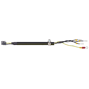 Cable de potencia readycable® conforme con el estándar de Siemens 6FX_002-5CK01, cable base, TPR 7,5 x d