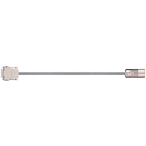 readycable® cable de codificador conforme al codificador estándar de Stöber iMDS5000, cable base TPE 7,5 x d