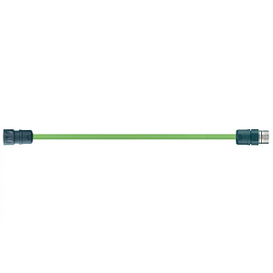 readycable® cable de codificador compatible con Rexroth IKS4153, cable de acoplamiento PVC 15 x d