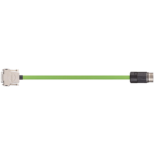 readycable® cable de sistema de medición compatible con Fagor iXC-C2-H, cable de acoplamiento PUR 7,5 x d