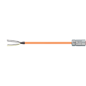Cable de motor readycable® conforme con el estándar de Allen Bradley 2090-CPWM4DF-10AFxx, cable base, PVC 7.5 x d