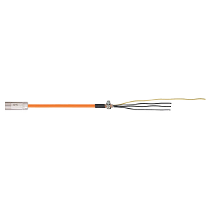 readycable® cable de alimentación compatible con Siemens 6FX_002-5CG10, cable base PVC 15 x d