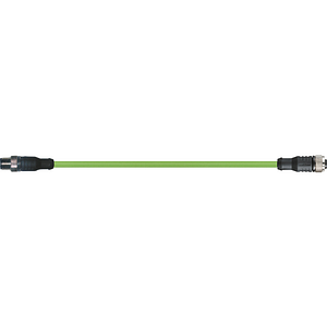 Cable de señal readycable® compatible con el estándar de Siemens DriveCliq i6FX_8002-2DC34-1AD0(3 m), cable alargador, PUR, 7,5 x d