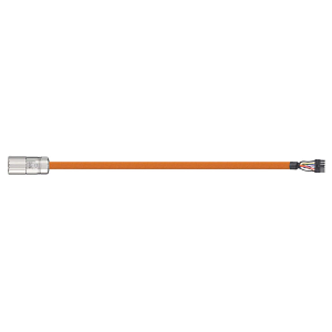 Cable de motor readycable® conforme con el estándar de Danaher Motion 102575 (5 m), cable básico, TPE 7,5 x d