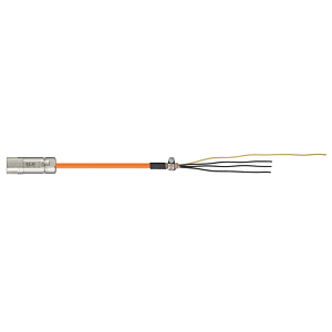 readycable® cable de alimentación compatible con Siemens 6FX_002-5CG10, cable base iguPUR 15 x d