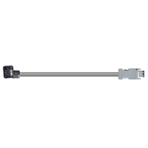 readycable® cable de codificador compatible con Mitsubishi Electric MR-J3ENCBL-xxx-A1-H, cable base PUR 10 x d