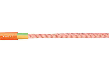 chainflex® cable de potencia CF885.PE, cable de unipolar con filamentos trenzados