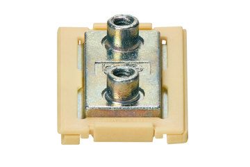 Carro drylin® N con un tamaño de instalación de 27 y un elemento de deslizamiento iglidur® J