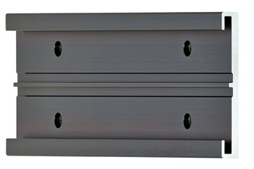 Raíl drylin® N, tamaño de instalación 80, antirreflectante