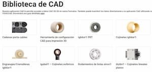 librería CAD igus