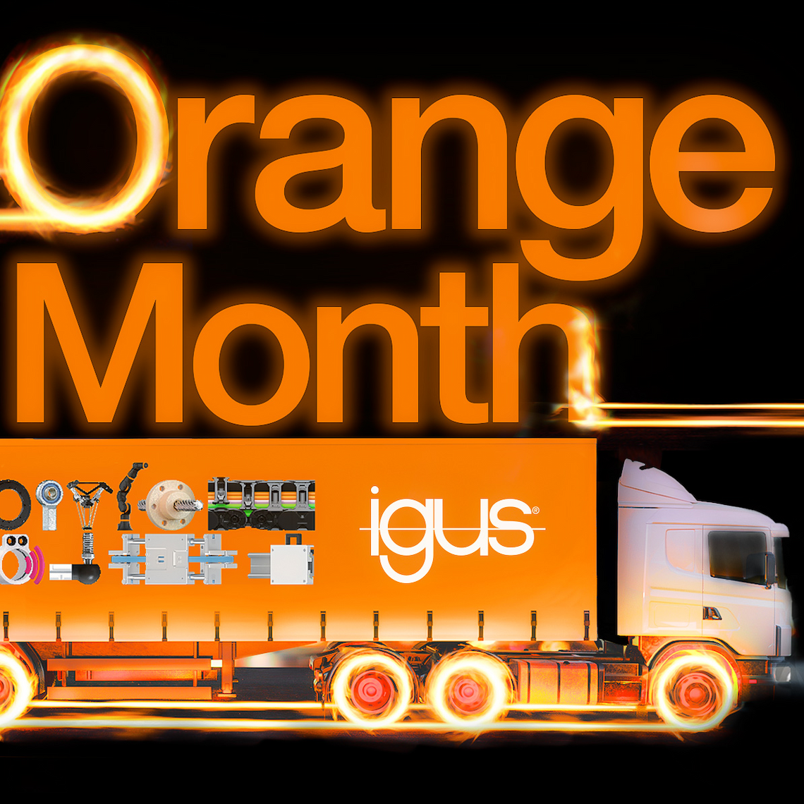 orange month de igus