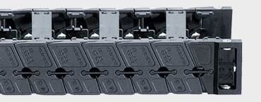 Las cadenas portacables son aptas para su uso en salas blancas