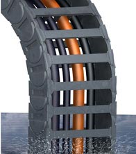 Cadena portacables para debajo del agua