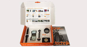 Sample box agricultural engineering