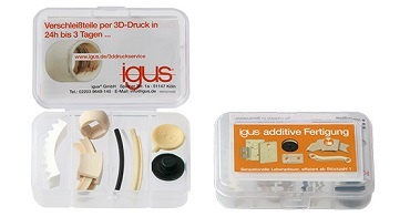 Caja de muestras de impresión 3D iglidur®