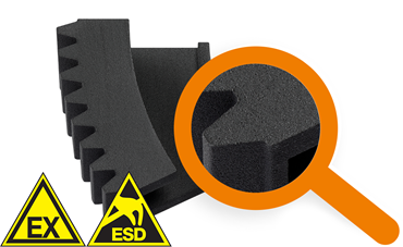 Plástico antiestático iglidur I8-ESD para la impresión 3D