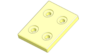 Configure online una placa deslizante CAD