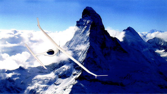 Electric motor glider