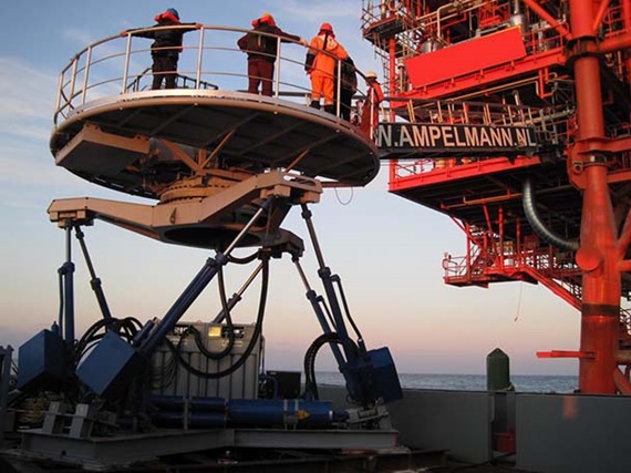 triflex® for cable guiding on a hexapod of a gangway on a ship