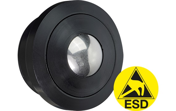 Bola de transporte plástica xiros® con conductividad eléctrica