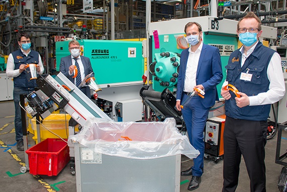 Face shields from Cologne