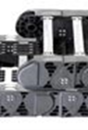 Cadena portacables de ruedas con eficiencia energética