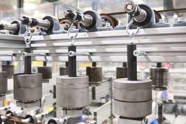 Prueba de desgaste rotatorio